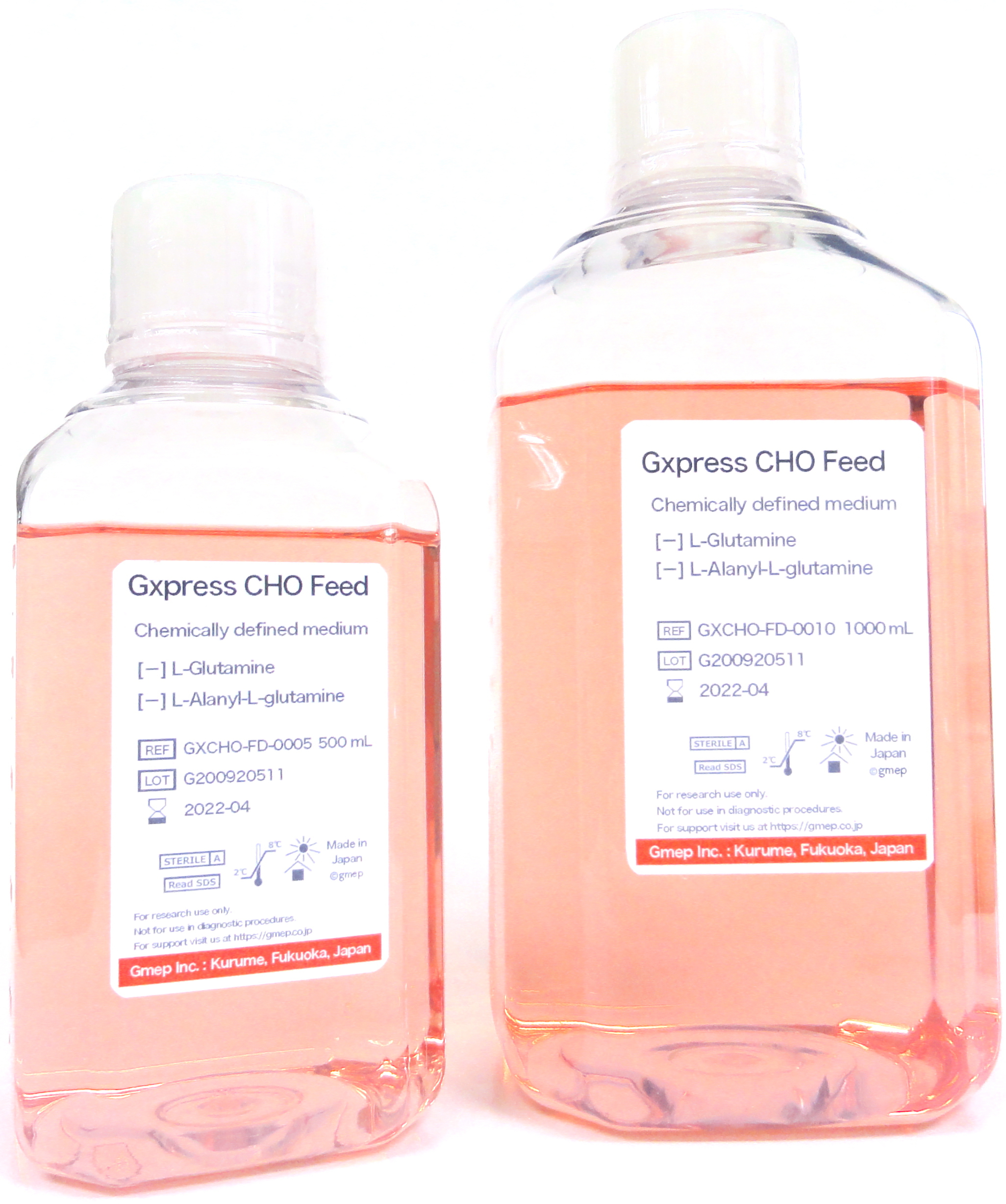 CHO cells|Feed medium|Chemically defined & Serum-free medium